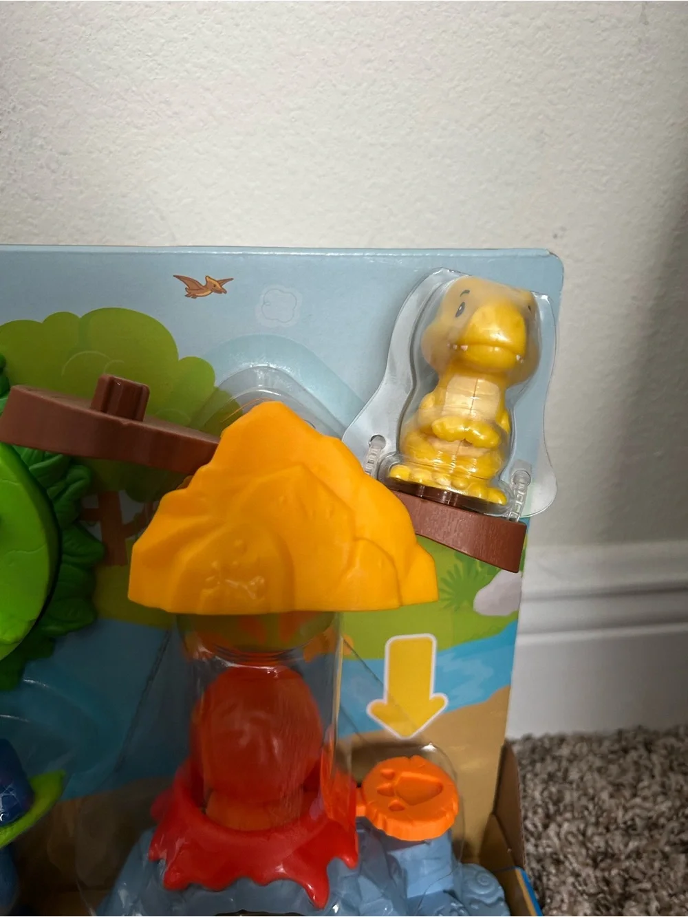 Fisher-Price Little People Spin & Play Dinosaur Playground Toy